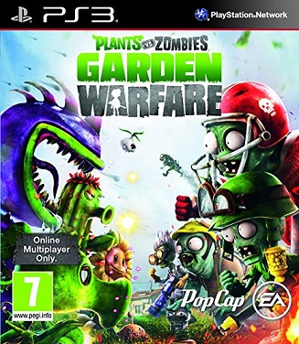 Pochette Plants vs. Zombies Garden Warfare version PlayStation 3