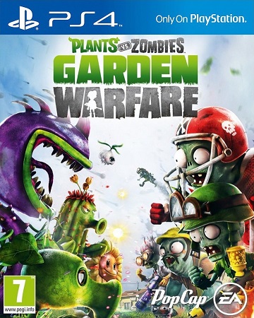 Pochette Plants vs. Zombies Garden Warfare version PlayStation 4