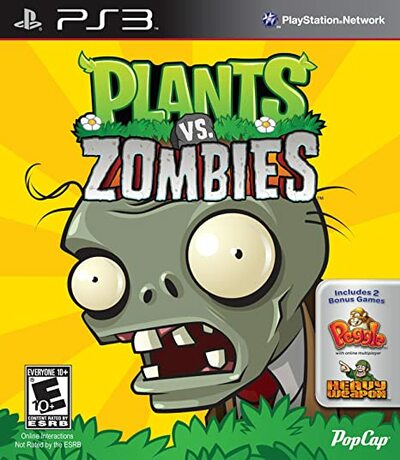 Pochette Plants vs Zombies version PlayStation 3