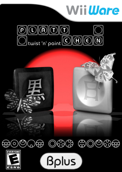 Pochette Plattchen : Twist'n'Paint version Wii