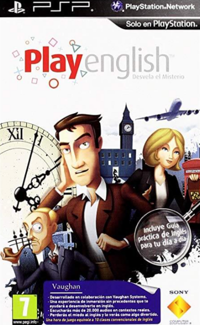 Pochette Play English version PSP