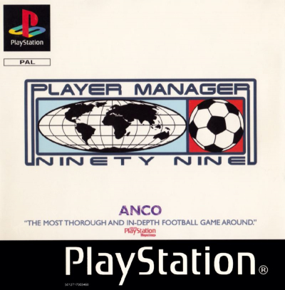 Pochette Player Manager 98/99 version PlayStation