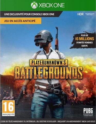 Pochette PlayerUnknown's Battlegrounds version Xbox One