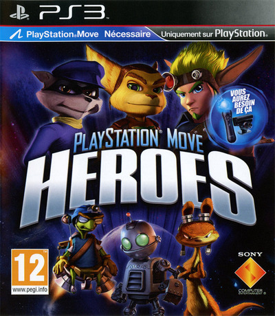 Pochette PlayStation Move Heroes version PlayStation 3