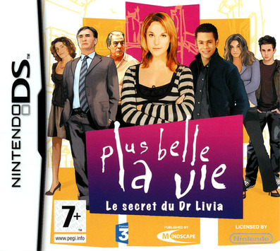 Pochette Plus belle la vie : le secret du Dr Livia version DS