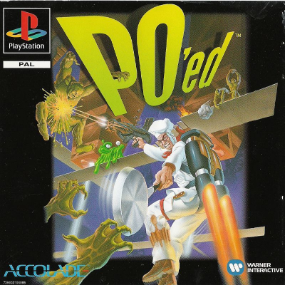 Pochette PO'ed version PlayStation