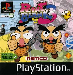 Pochette Point Blank 3 version PlayStation