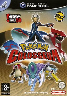 Pochette Pokémon Colosseum version GameCube