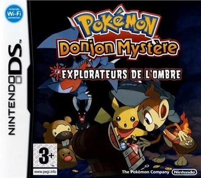 Pochette Pokémon Donjon Mystère : Explorateurs de l'Ombre version DS