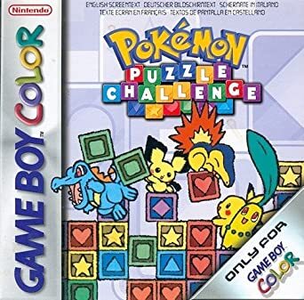 Pochette Pokémon Puzzle Challenge version GameBoy/Color
