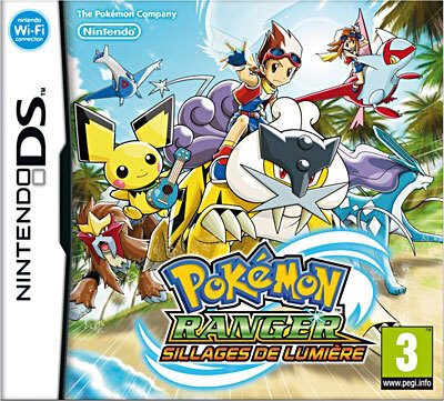Pochette Pokémon Ranger : Sillages de Lumière version DS