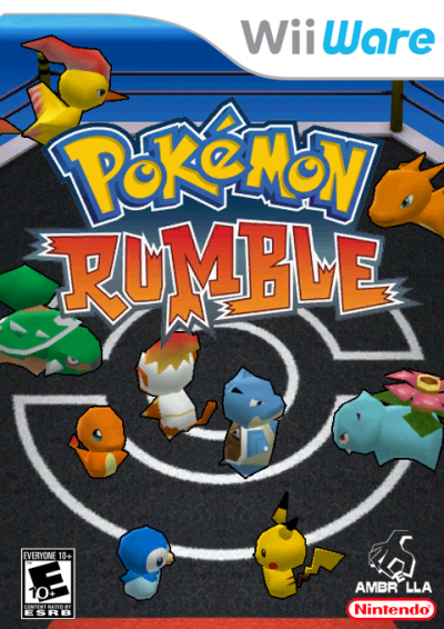 Pochette Pokémon Rumble version Wii