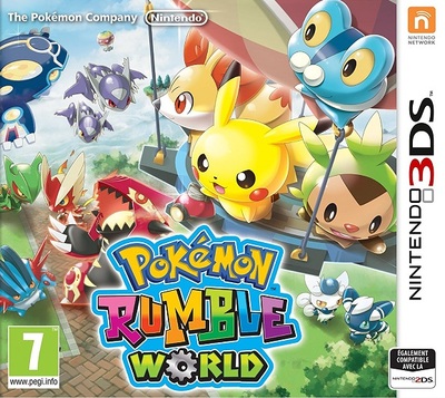 Pochette Pokémon Rumble World version 3DS