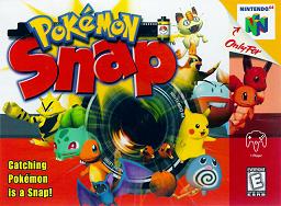 Pochette Pokémon Snap version Wii
