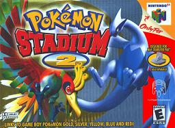 Pochette Pokémon Stadium 2 version Nintendo 64