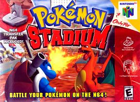 Pochette Pokémon Stadium version Nintendo 64
