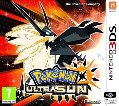 Pochette Pokémon Ultra-Soleil version 3DS