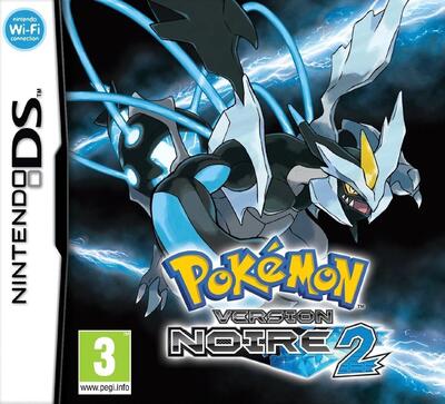 Pochette Pokémon version noire 2 version DS