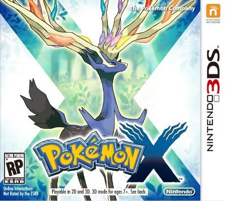 Pochette Pokémon X version 3DS