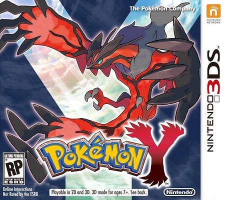 Pochette Pokémon Y version 3DS