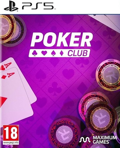 Pochette Poker Club version PlayStation 5