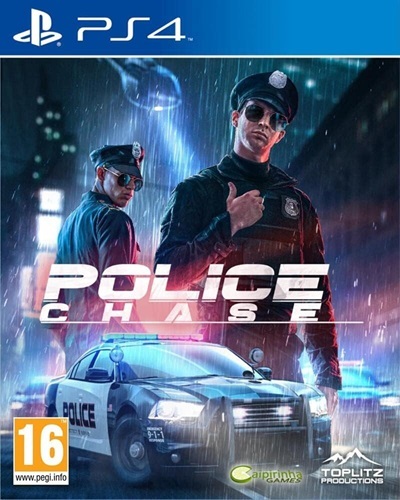 Pochette Police Chase version PlayStation 4