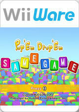 Pochette Pop 'Em Drop 'Em Samegame version Wii