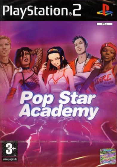 Pochette Pop Star Academy version PlayStation 2