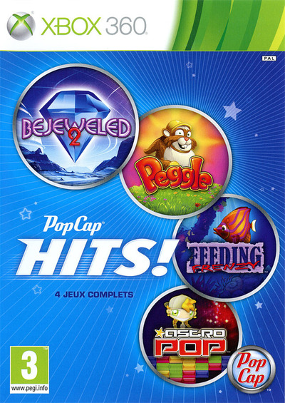 Pochette Popcap Hits! version Xbox 360