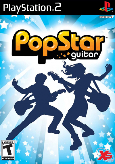 Pochette PopStar Guitar version PlayStation 2