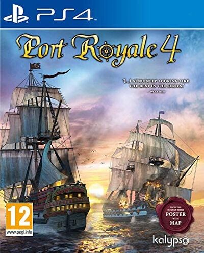 Pochette Port Royale 4 version PlayStation 4