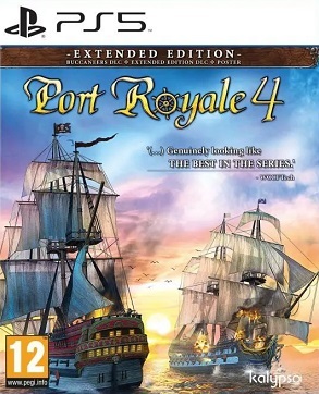Pochette Port Royale 4 version PlayStation 5
