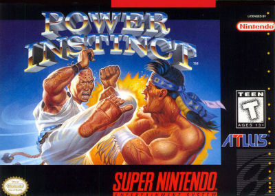 Pochette Power Instinct version Super Nintendo