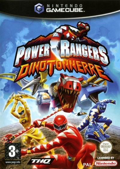Pochette Power Rangers : Dino Tonnerre version GameCube
