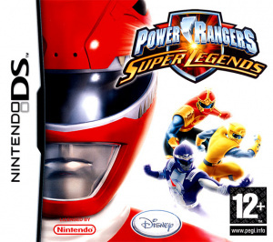 Pochette Power Rangers : Super Legends version DS
