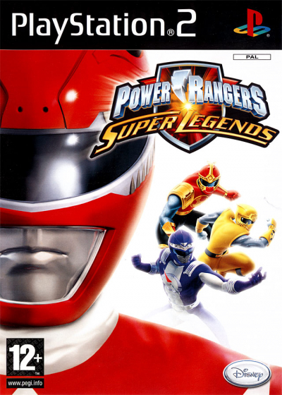 Pochette Power Rangers : Super Legends version PlayStation 2