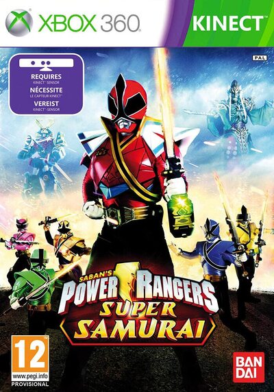 Pochette Power Rangers : Super Samurai version Xbox 360