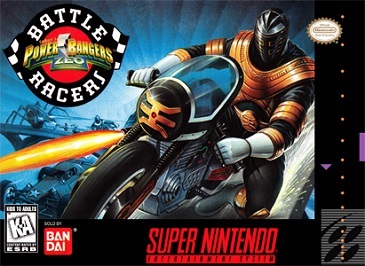 Pochette Power Rangers Zeo : Battle Racers version Super Nintendo
