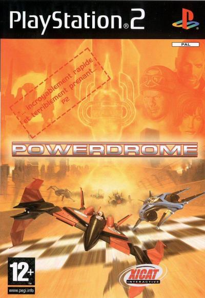 Pochette Powerdrome version PlayStation 2