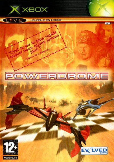 Pochette Powerdrome version Xbox