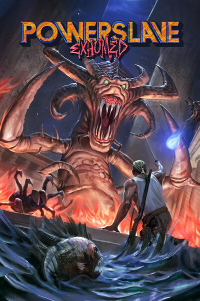 Pochette Powerslave : Exhumed version PlayStation 4