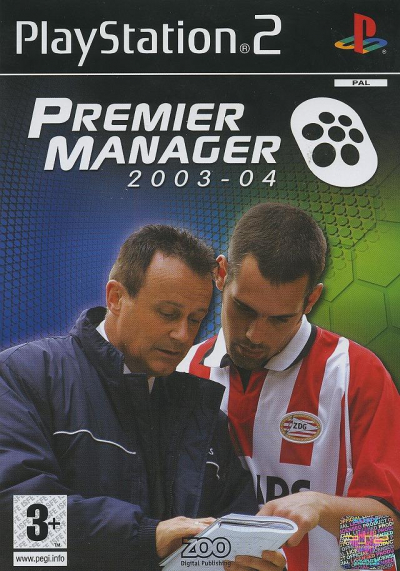 Pochette Premier Manager 2003-04 version PlayStation 2