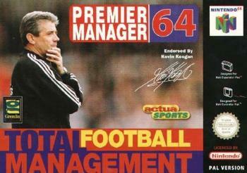 Pochette Premier Manager 64 version Nintendo 64