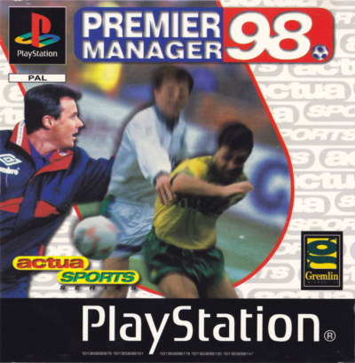 Pochette Premier Manager 98 version PlayStation