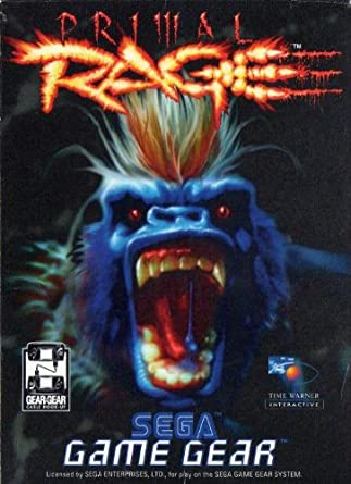 Pochette Primal Rage version GameGear