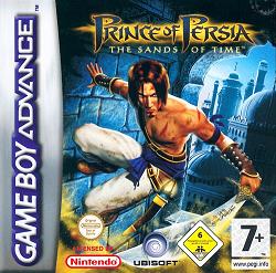 Pochette Prince of Persia : les sables du temps version GameBoy Advance
