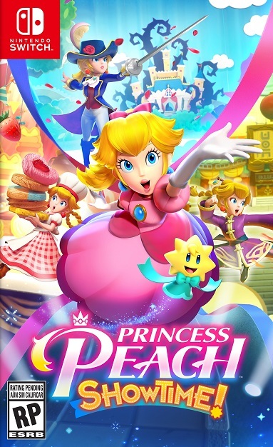 Pochette Princesse Peach : Showtime! version Switch
