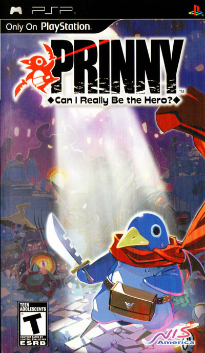 Pochette Prinny : Can I Really Be the Hero ? version PSP