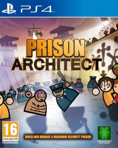 Pochette Prison Architect version PlayStation 4
