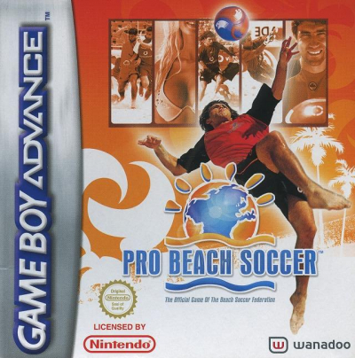 Pochette Pro Beach Soccer version GameBoy Advance